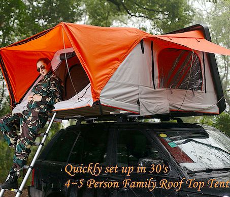 Side Opening Hard Shell Roof Top Tent SHR210